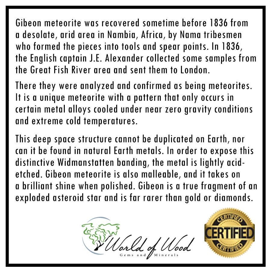 Gibeon Meteorite