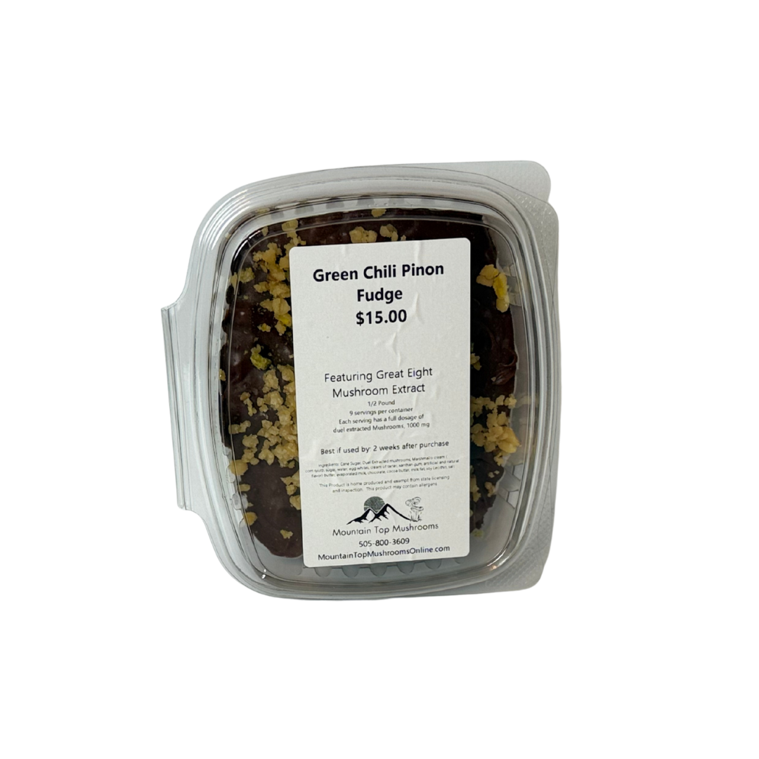 Green Chili Pinon Fudge 1/2 Pound