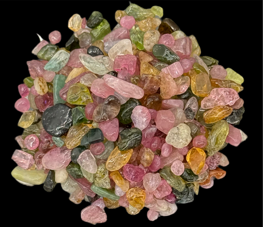 Mixed Tourmaline Chips