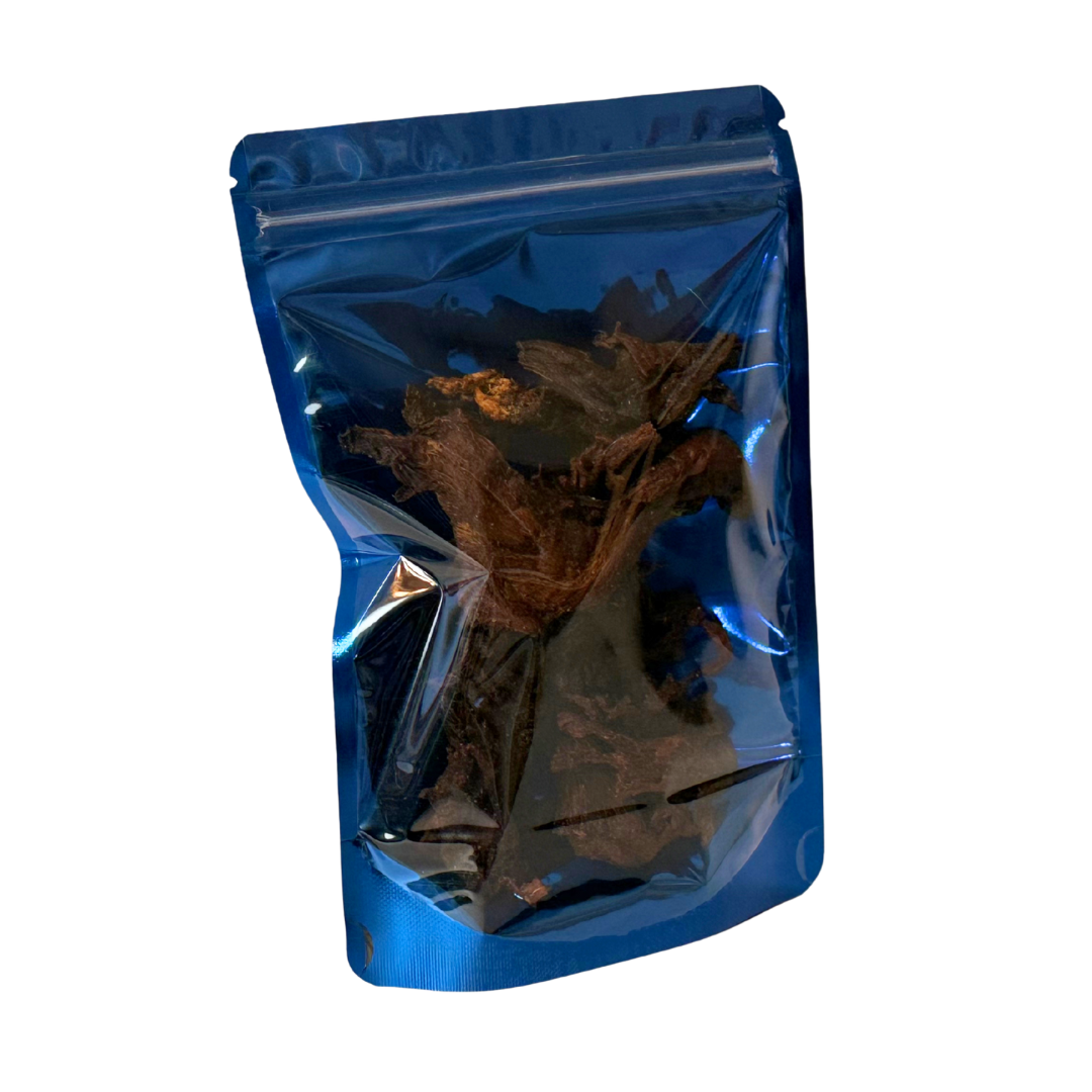 one bag full of Dehydrated Mushroom Jerky