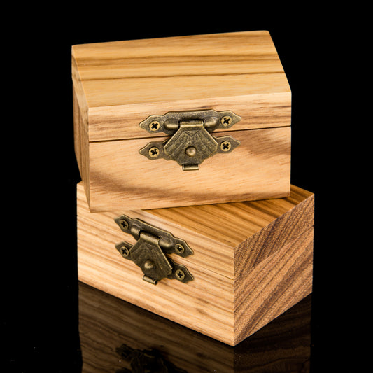 Ring / Jewelry Box - Zebra Wood