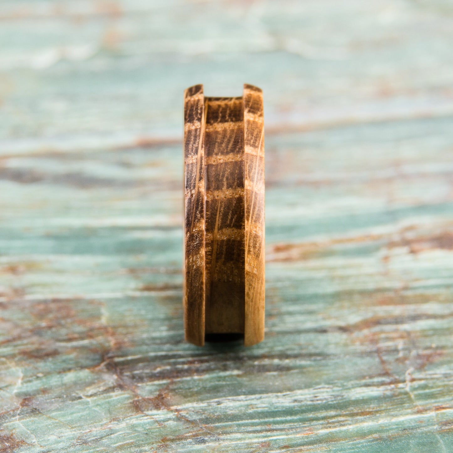 Whiskey Barrel Wood Ring Core - 8mm wide