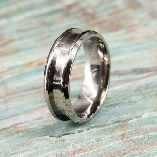 Titanium Ring Core - 8mm wide