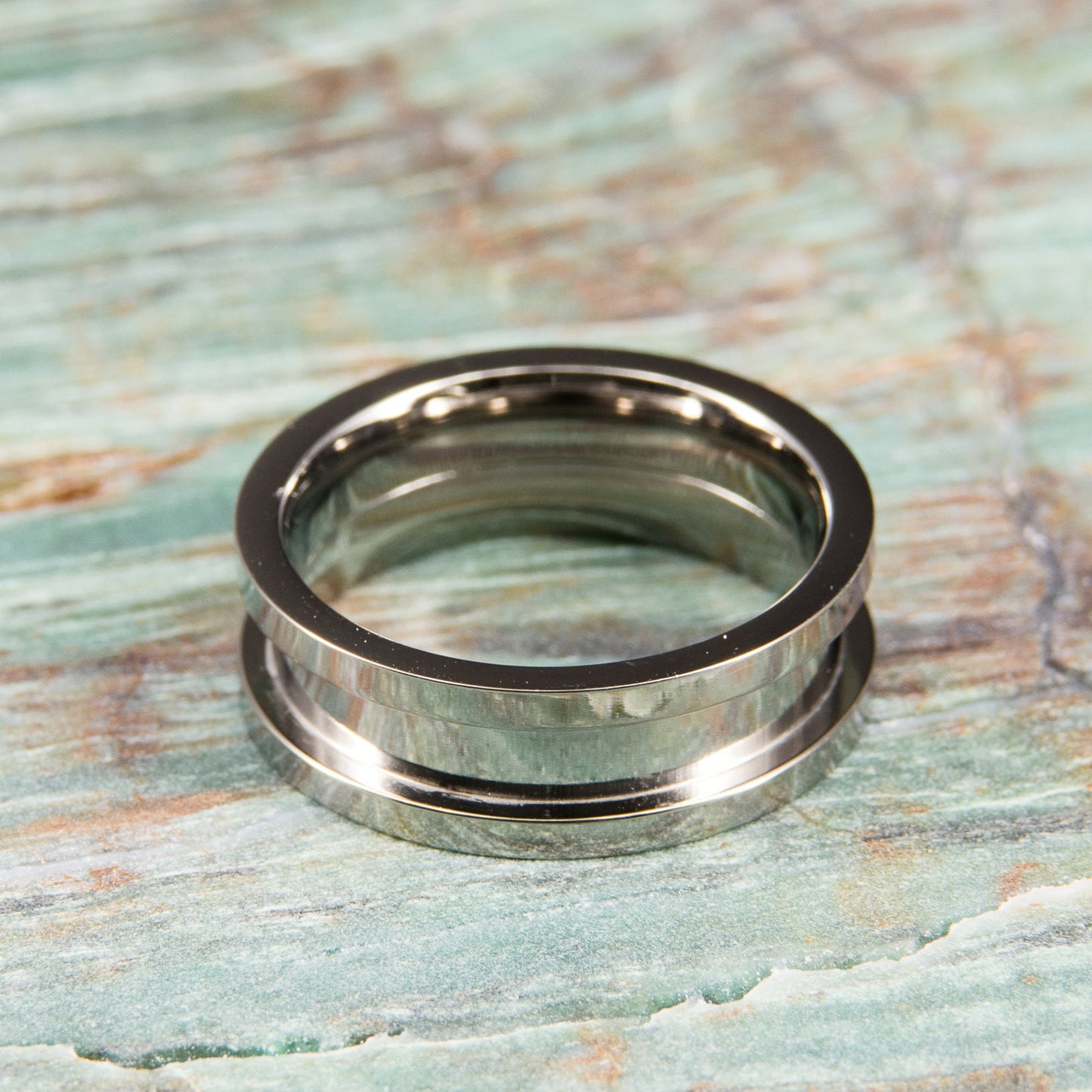 Titanium Ring Core (twist together) - 8mm wide