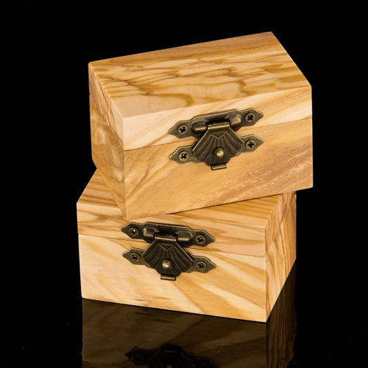 Ring / Jewelry Box - Olive Wood