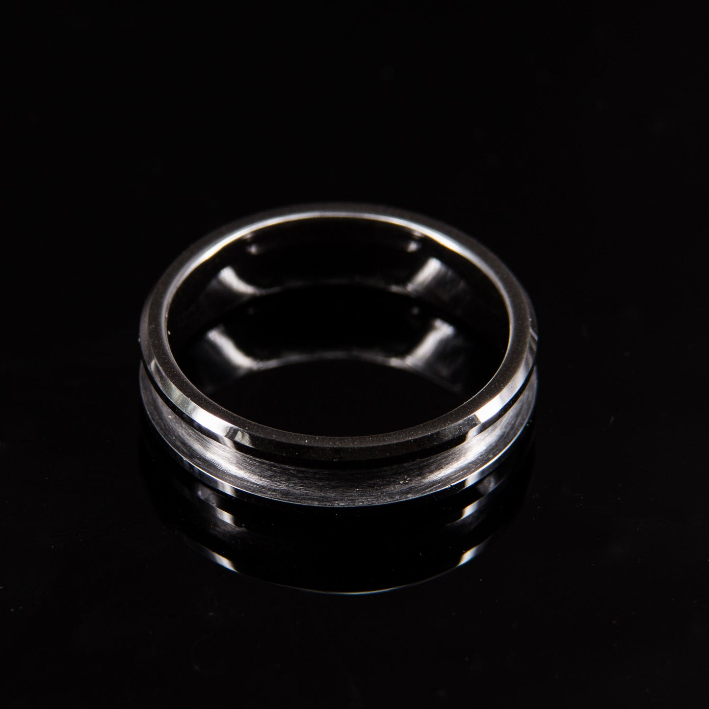 Black Ceramic Ring Core - 6mm wide