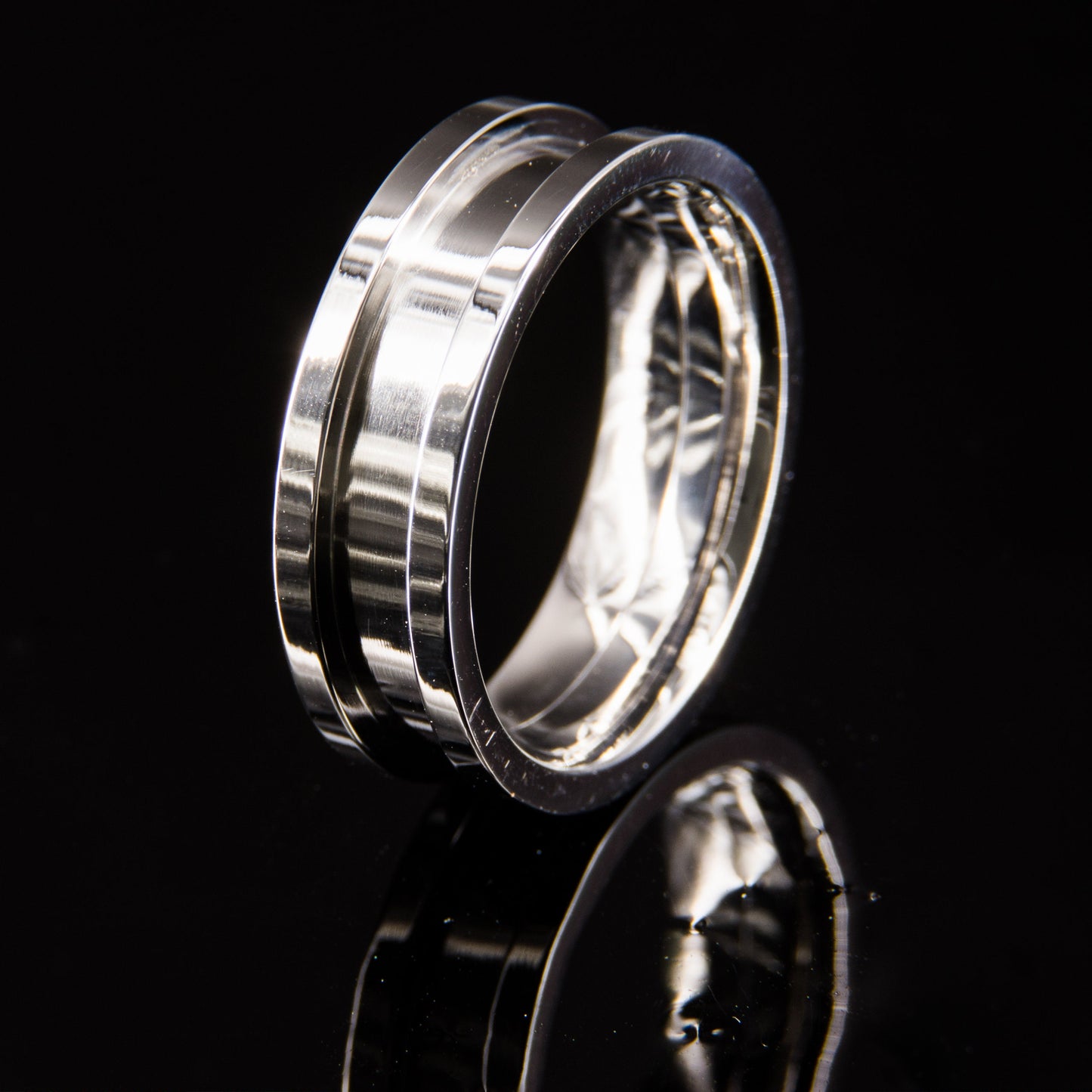 Stainless Steel Ring Core (twist together) - 8mm wide