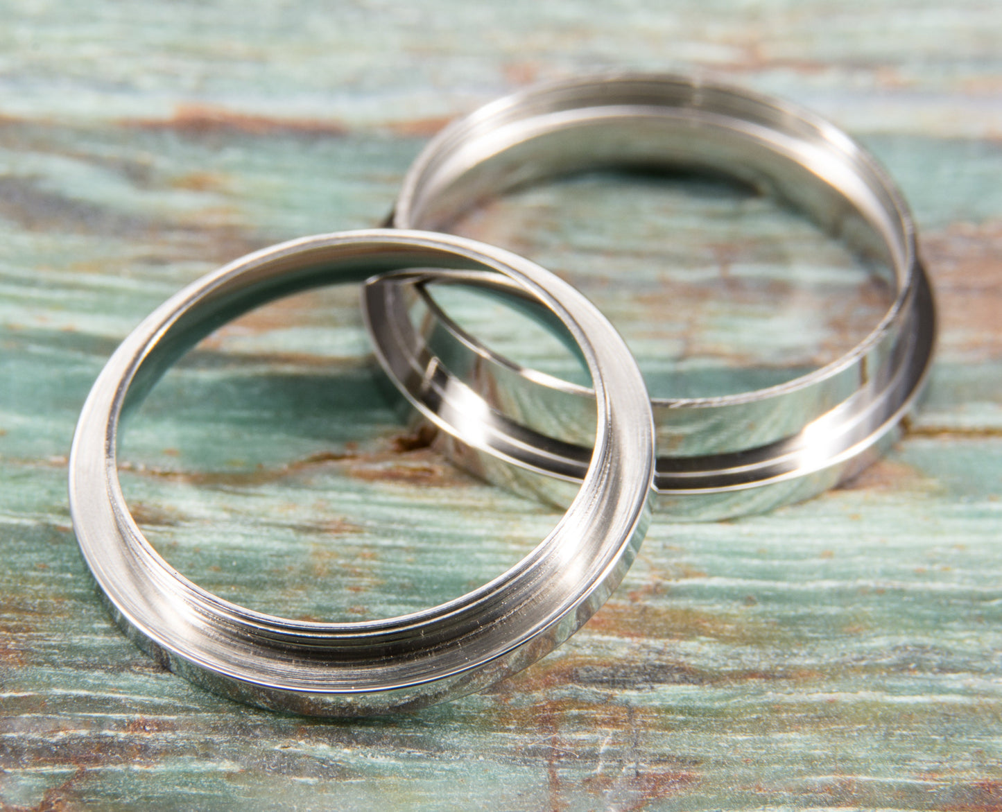 Stainless Steel Ring Core (twist together) - 8mm wide