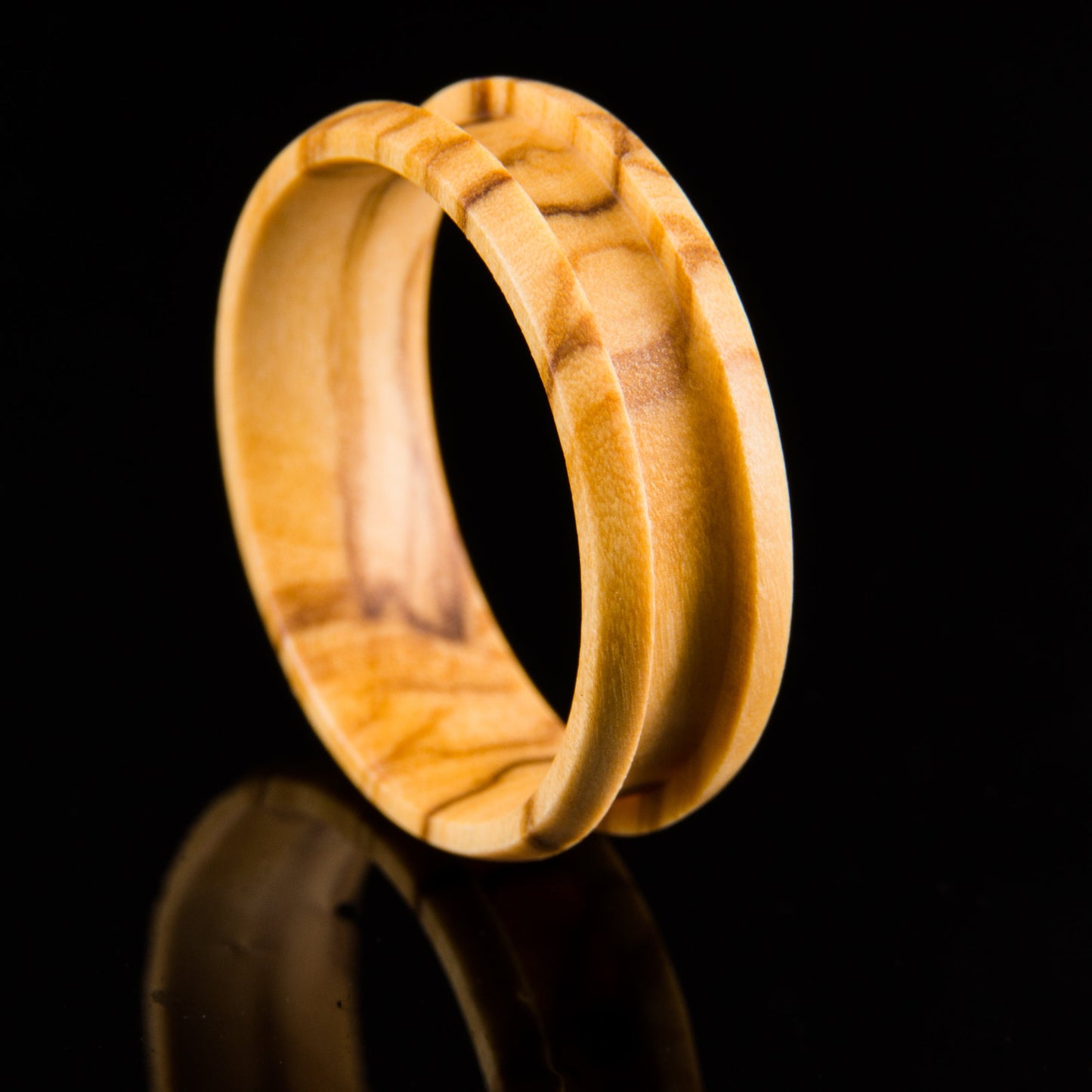 Olive Wood Ring Core - 8mm wide