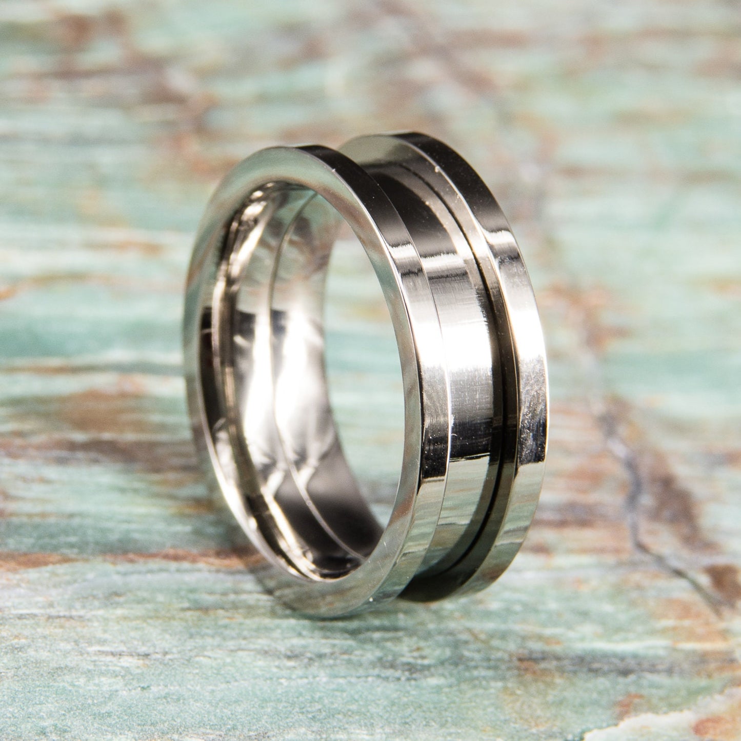 Titanium Ring Core (twist together) - 8mm wide