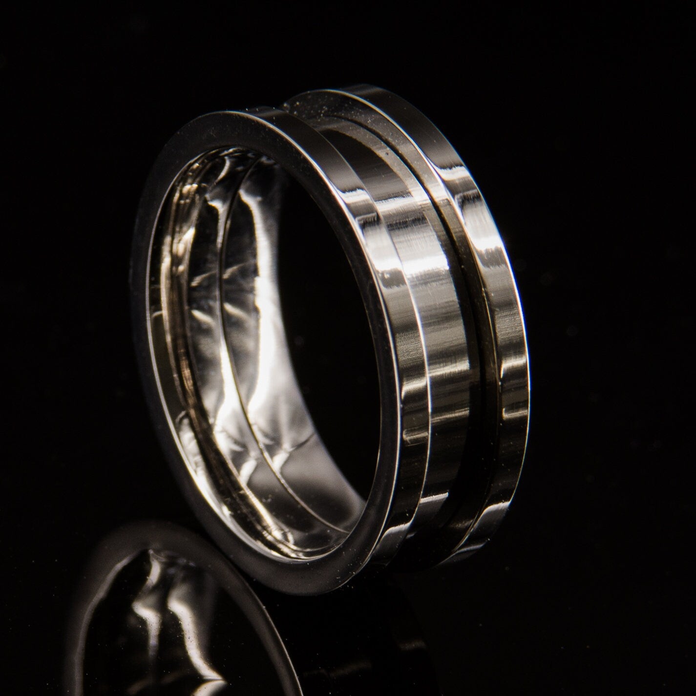 Titanium Ring Core (twist together) - 8mm wide