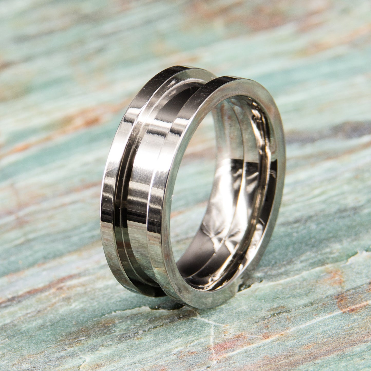 Titanium Ring Core (twist together) - 8mm wide