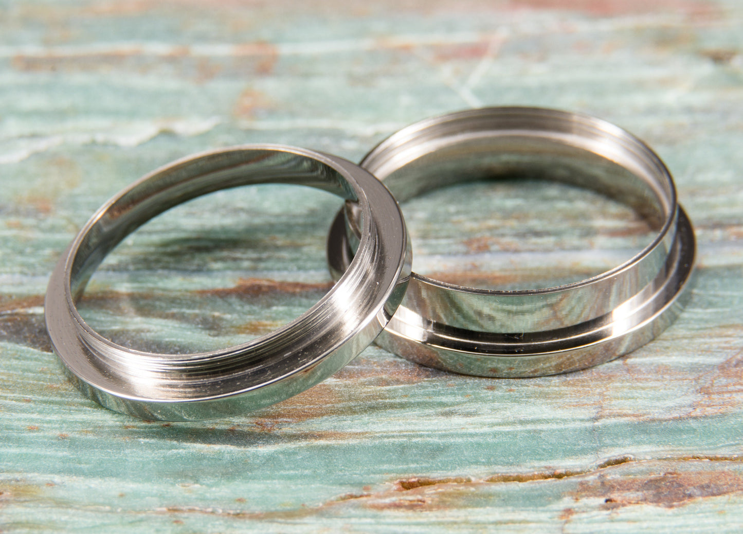 Titanium Ring Core (twist together) - 8mm wide