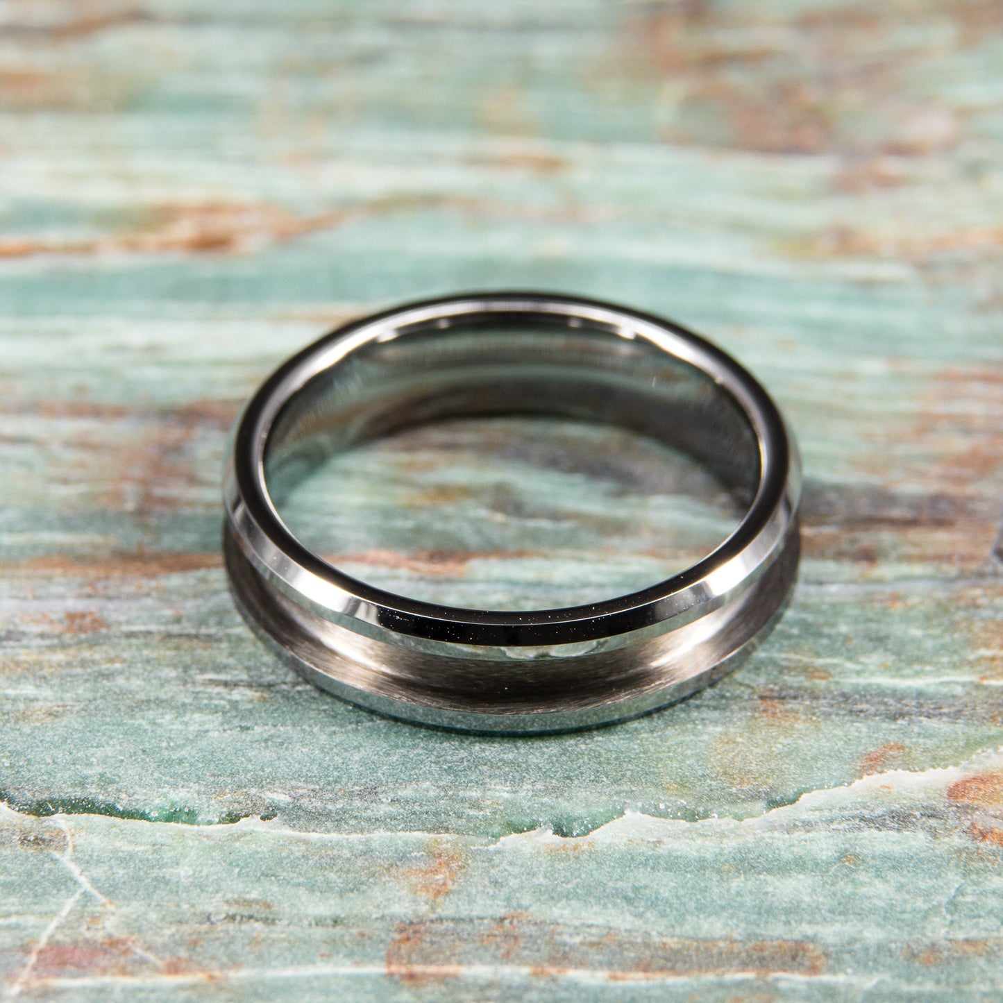 Tungsten Carbide Ring Core (beveled) - 6mm wide