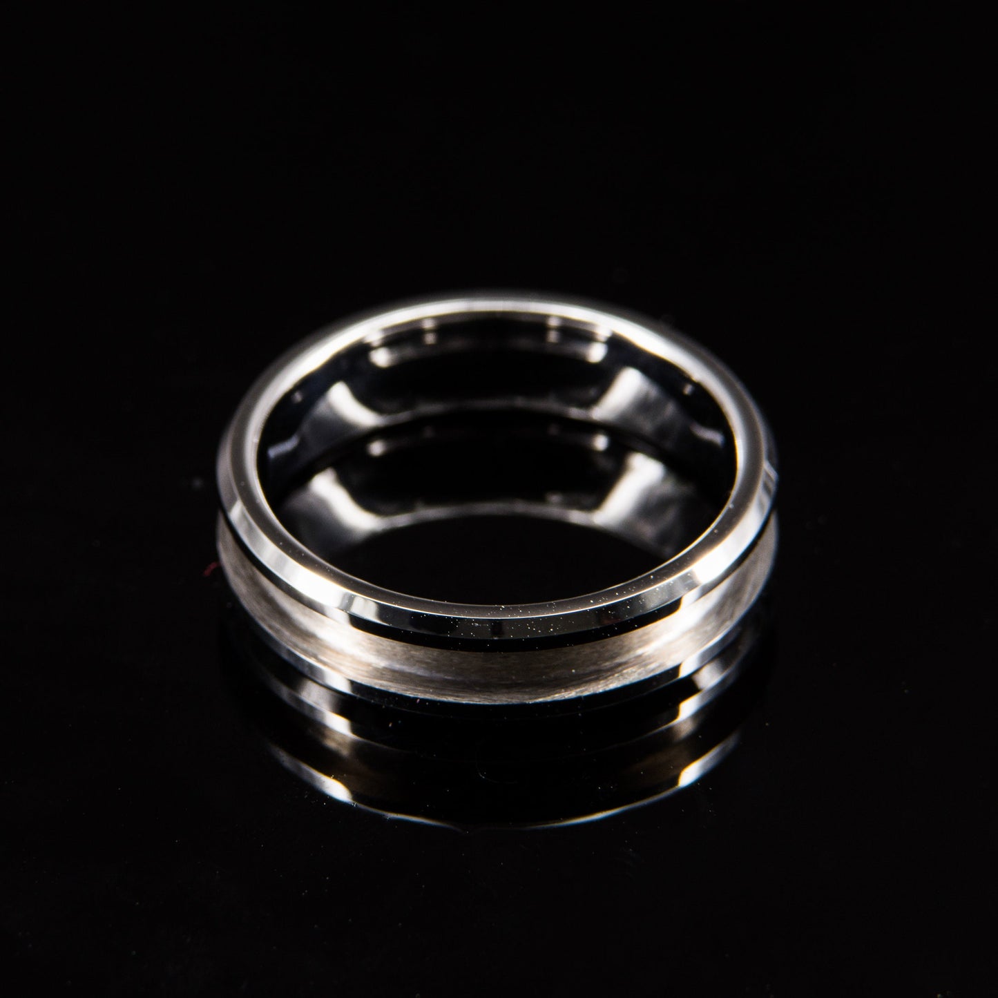 Tungsten Carbide Ring Core (beveled) - 6mm wide