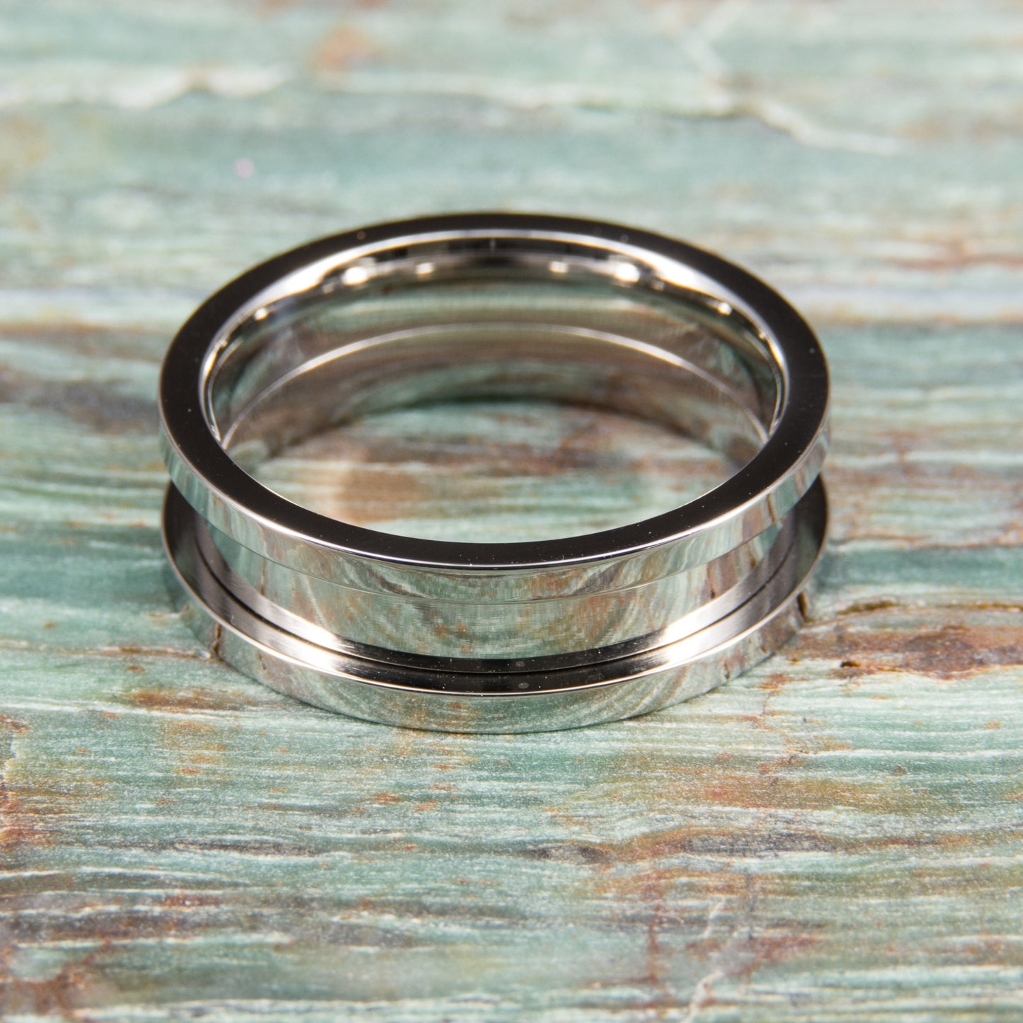 Stainless Steel Ring Core (twist together) - 8mm wide