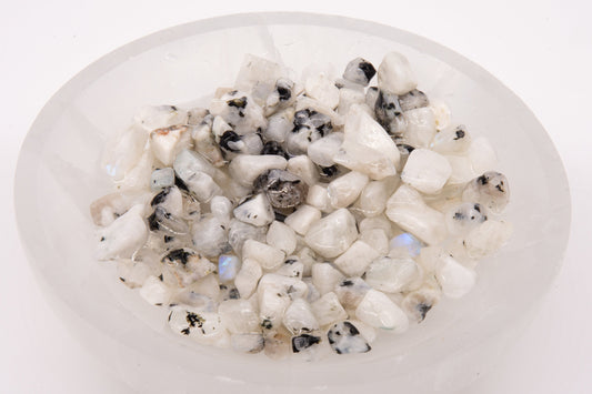 Moonstone Grade AAA 100% Natural Tumbled chips