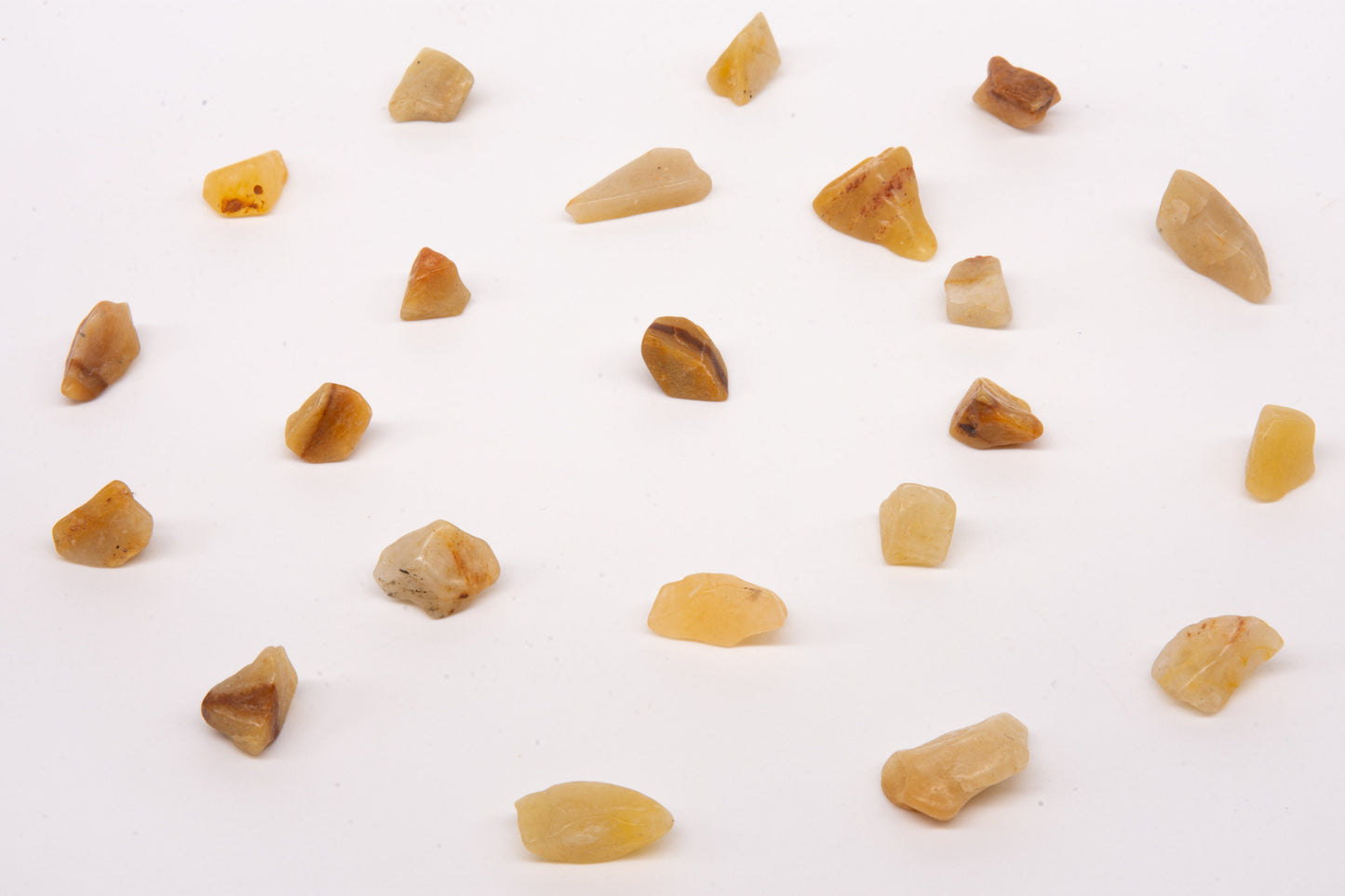 Yellow Aventurine Natural Tumbled chips 9mm to 12mm